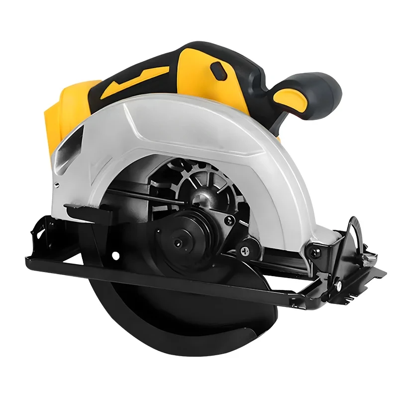 5000R/MIN 7-inch cordless yellow circular saw brushless motor multi-angle cutting suitable for 20V  battery