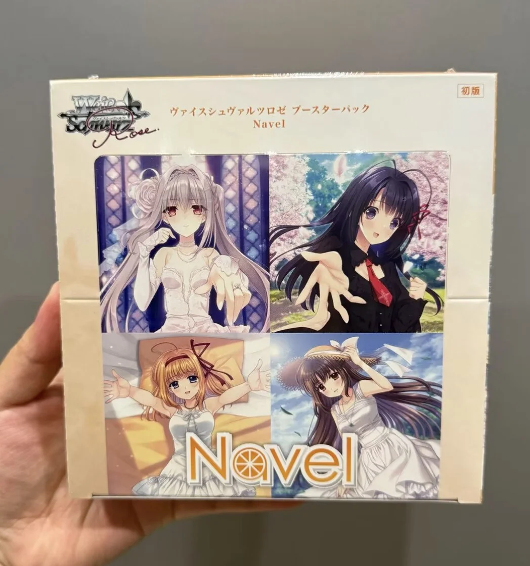 Bushiroad Weiss Schwarz Rose Navel Booster Pack, Versión Japonesa, Juego de Cartas Coleccionables, 6 Cartas por Paquete, 10 Paquetes por Caja