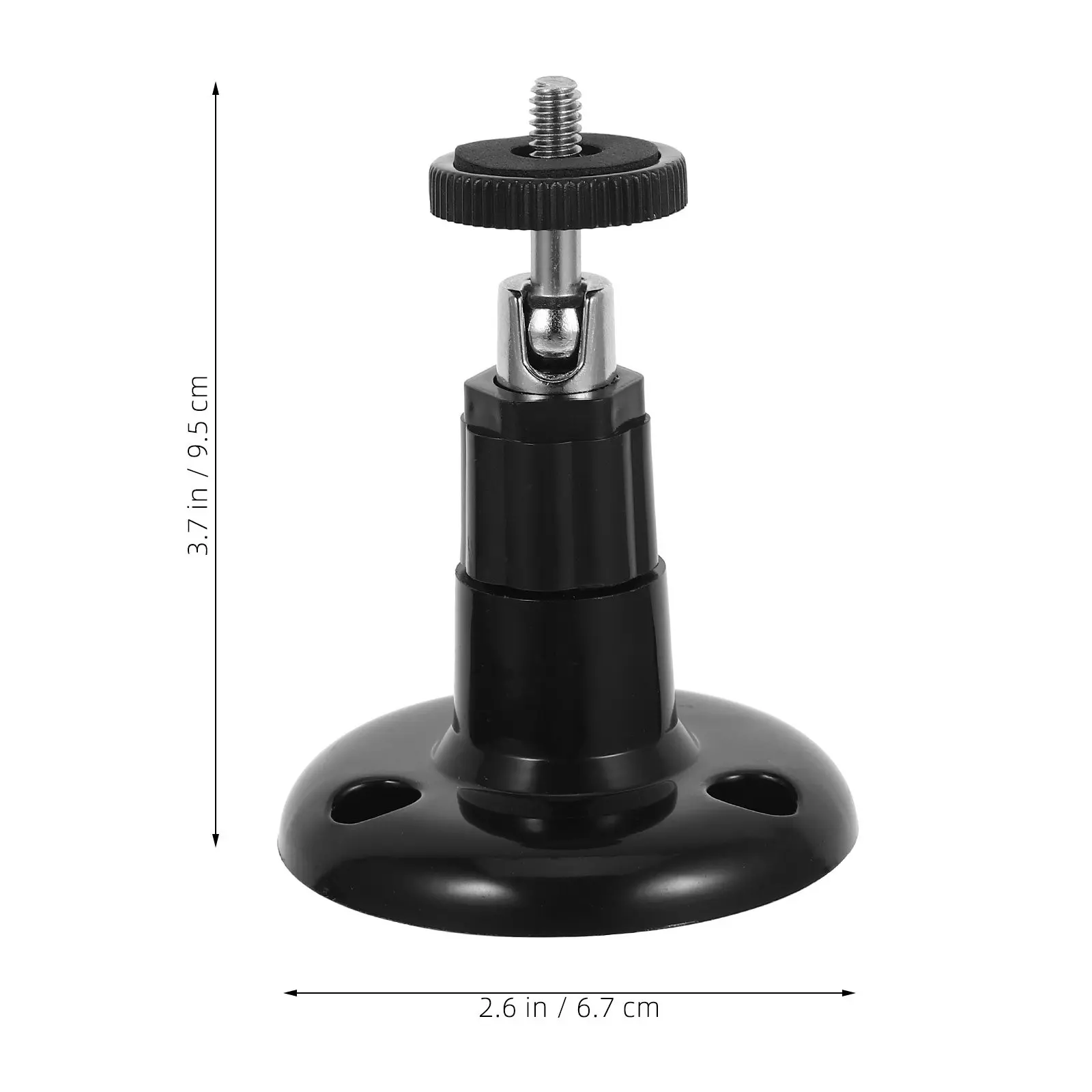 3Pcs Wall Mounted Camera Shelf Versatile Plastic Holder for Security Camera Easy Install Sturdy Wall Bracket Home Monitoring Use