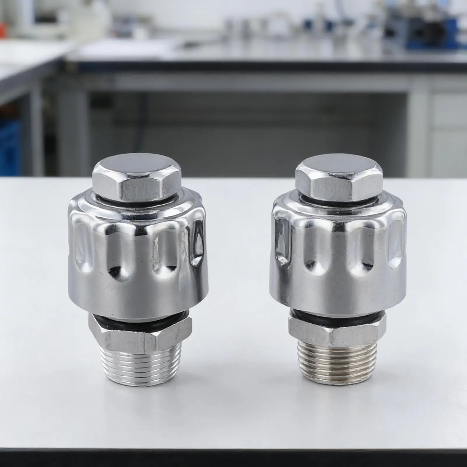 2pcs NPT Threaded Breather Cap with 40 Filtration for For gear Oil Tank Vent and Hydraulic System Pressure Regulation