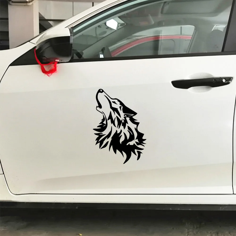 Car Body WOLF Stickers For Cars Beautiful Vinyl Decal Personality Waterproof Accessories