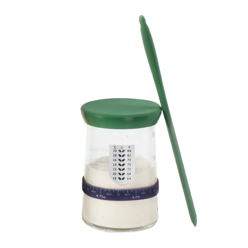 

Стеклянная банка для ферментации с широким горлом, 500 мл, для хранения на кухне, в скандинавском стиле, цилиндрическая форма