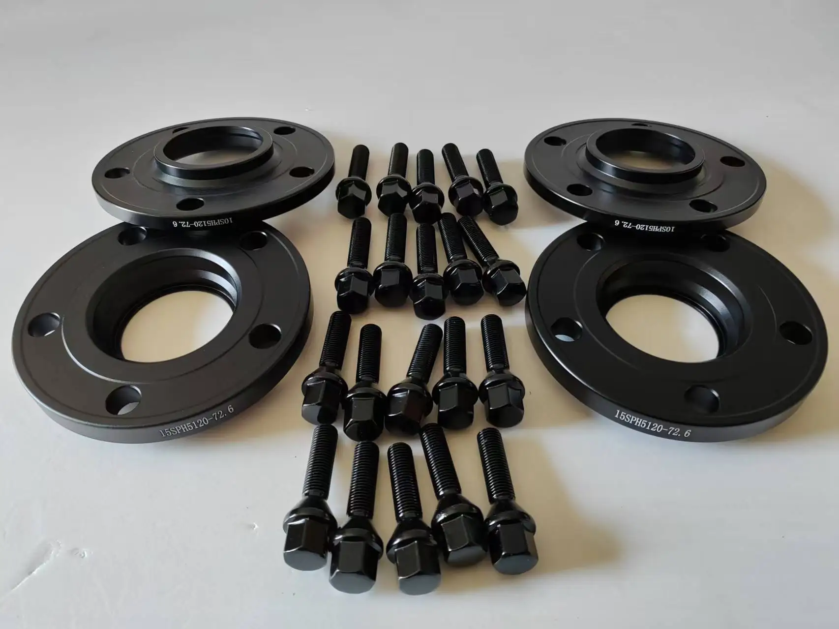 2X 10|12mm 0.4|0.47inch Auto Wheel Spacer 5x120 72.6|10pcs 14x1.25 cone seat bolt For BMW: E91F30 335i F30 3 Series,E63 M6525I