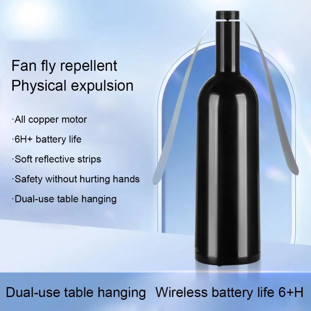 Xioami USB Recharge Outdoor Kitchen Fly Repellent Fan Fly Destroyer Flies Bugs Away From Food Household Pest Repellent Table Fan