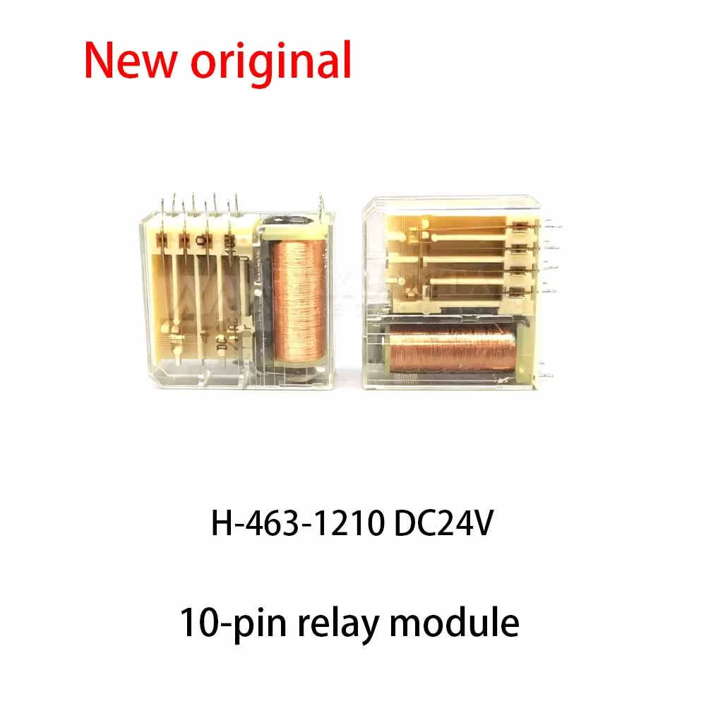 (1pcs) 100% New relay H-463-1210 DC24V 10-pin relay module