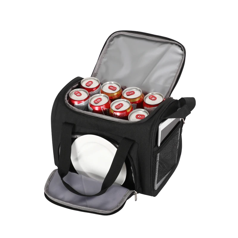 DENUONISS new insulation bag can put 12 cans of Coke 6L lunch bag to work outdoor thermostat bag mini cooler bag