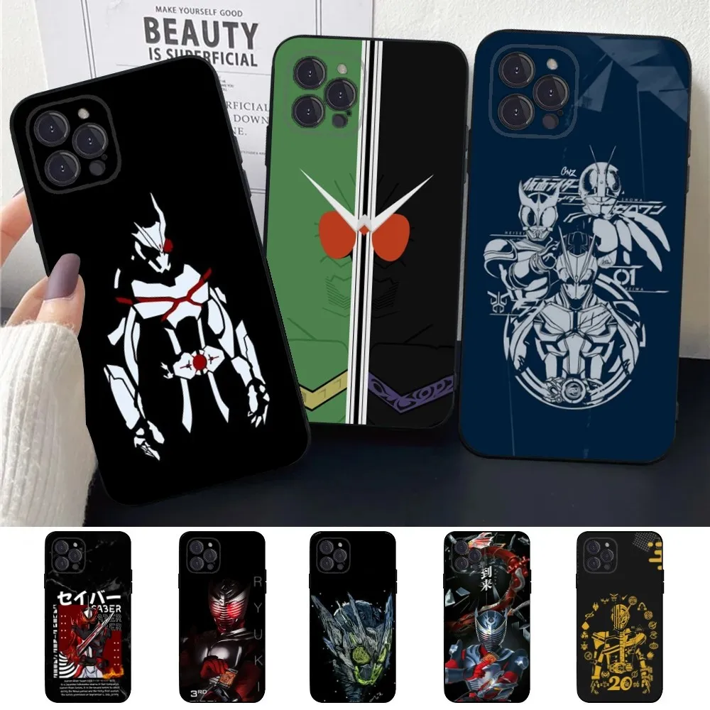 K-Kamen R-Rider  Phone Case For Apple iPhone 15,14,13,12,11,XS,XR,X,8,7,Pro,Max,Plus,mini Silicone Black Cover