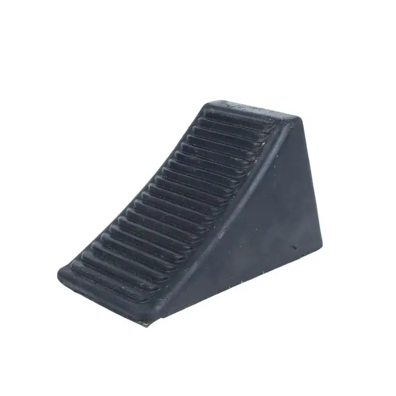 Portable Rubber Wheel Chock Triangular Stable Small Car Wheel Stopper Tire Stop