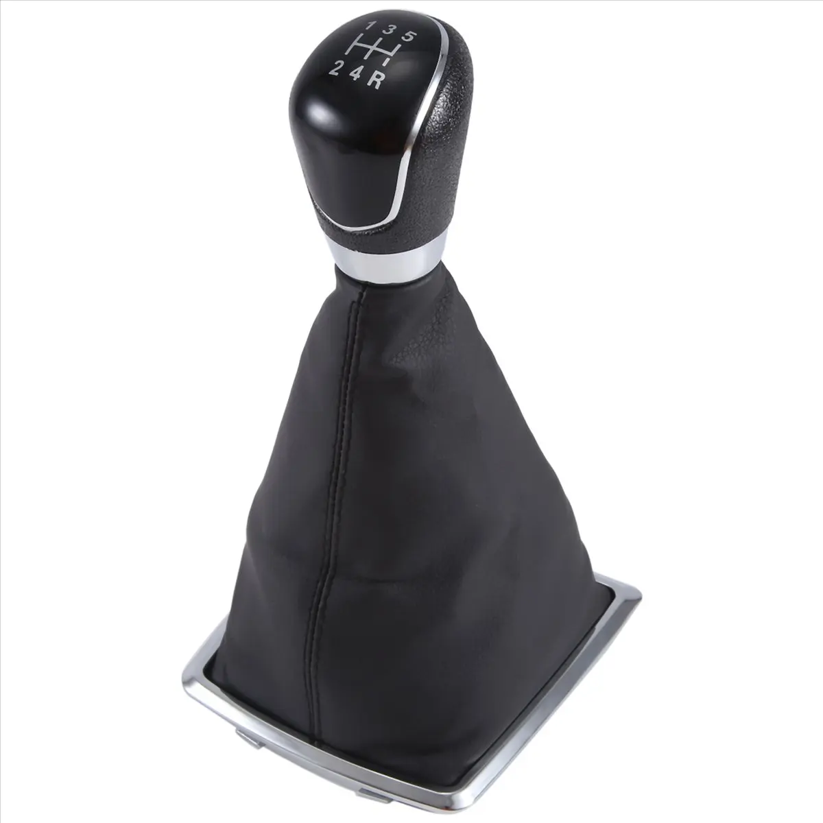 Compatible 5 Speed Manual Car Gear Shift Knob Shifter Lever Gaiter Boot Cover for Focus MK2 FL MK3 MK4 MK7 Mondeo