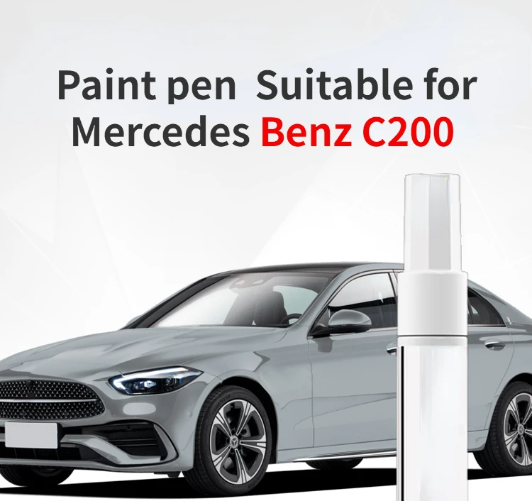 

Paint pen Suitable for Mercedes Benz C200 Paint Fixer Arctic White Car Paint Scratch Repair C200 Sapphire repair car