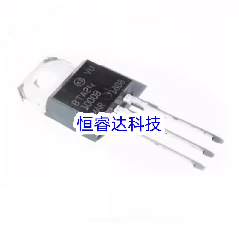 10pcs/lot BTA24-1000B 24-1000b BTA Full Series Bidirectional Controllable Silicon TO-220 Brand New Spot