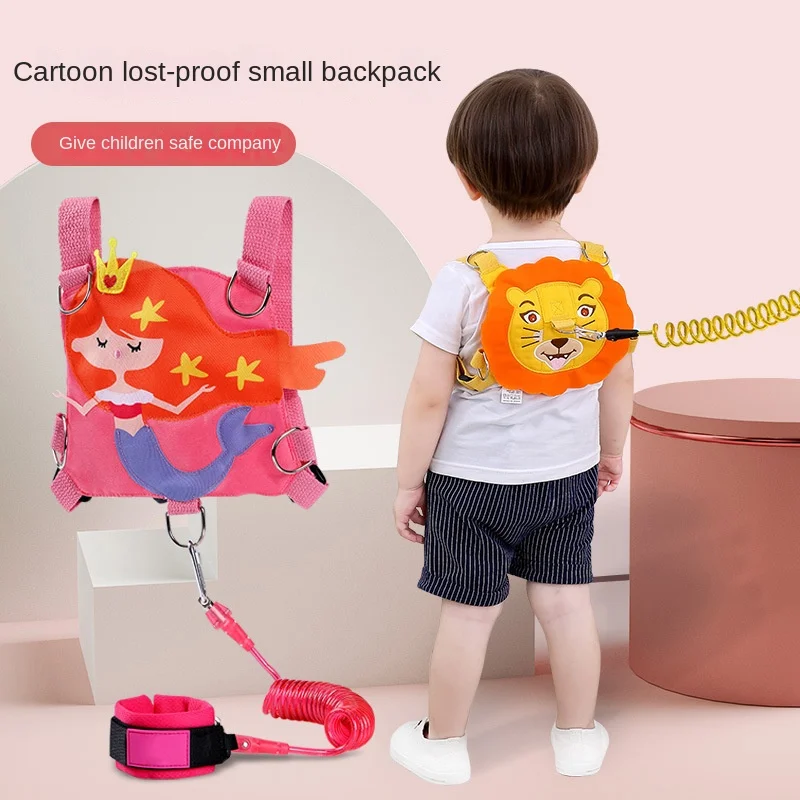 Baby Anti-lost Belt Backpack  Baby Safety Traction Rope Child Anti-lost Belt  Baby Rope Artifact Toddler Belt