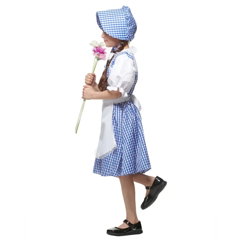 Bear House AA Snailify Wizard of Oz ผู้หญิง Plus ขนาด Dorothy ฮาโลวีนเครื่องแต่งกายแฟนซีชุดใหม่ 2025 WKD001