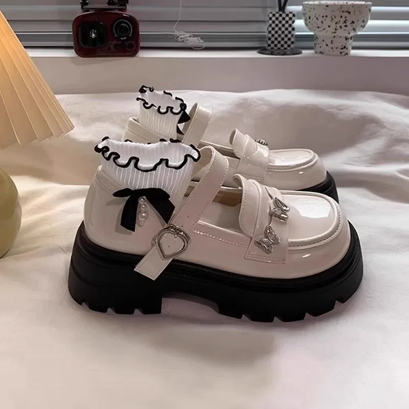 Children Casual Shoes Fashion for Girls Princess Soft Bottom Comfortable 2025 Autumn New Kids Leather Shoes Versatile Non-slip