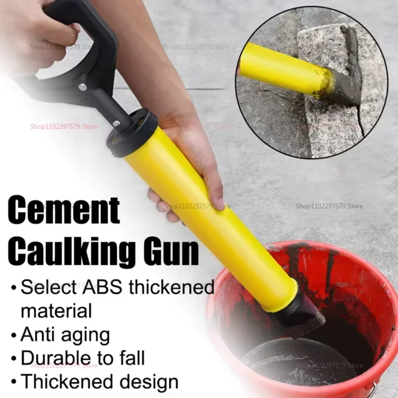 

1PC Caulking Gun for Brick Pointing Mortar Filling Cement Grouting Tool with 4 Nozzles for Masonry Waterproofing and DIY