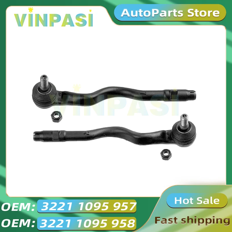 

External Axle Steering Tie Rod End Suitable for BMW 3 Series E46 Outer Steering Tie Rod Ends 32211095957 32211095958