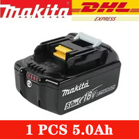 Original Makita 18V 5.0Ah 6.0Ah Rechargeable Battery, for Makita Tool BL1830B BL1840 BL1840B BL1850 BL1850B 18650 18V Battery