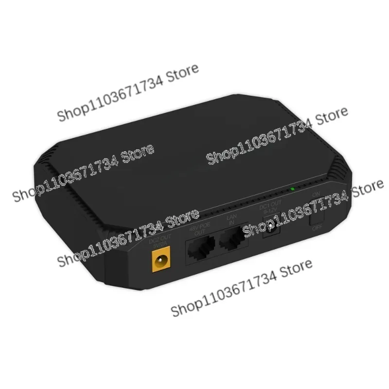 

OUTPUT POE 48V 0.3A 18650 Online Mini Ups Uninterruptible Power Supply with Lithium Ion Battery