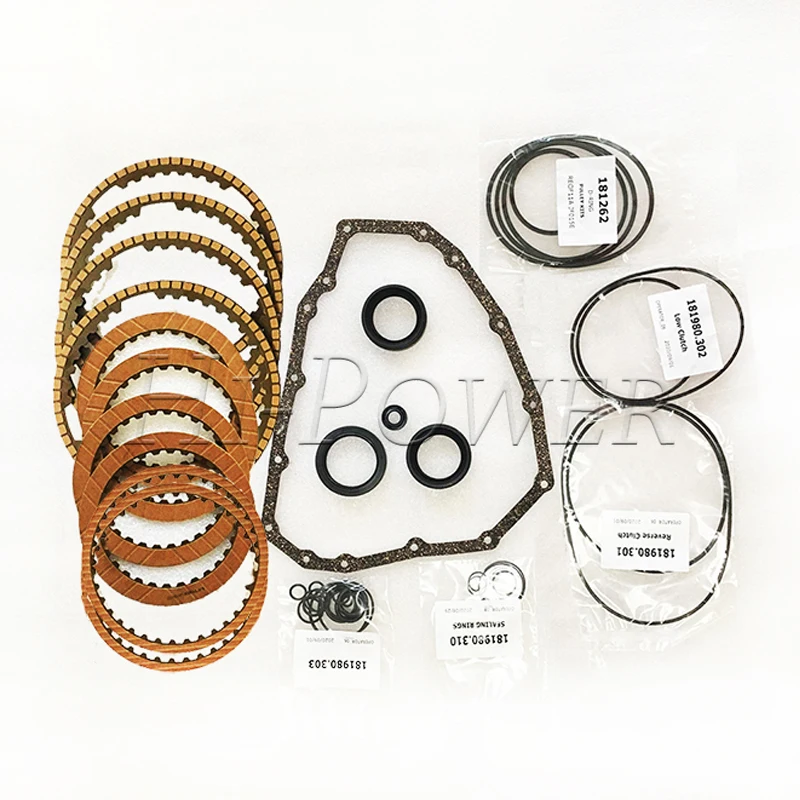 

JF015E JF015 CVT RE0F11A Transmission Clutch seal Repair Friction Plate For Nissan Sentra Gearbox Overhaul Kit Disc Gasket Kit