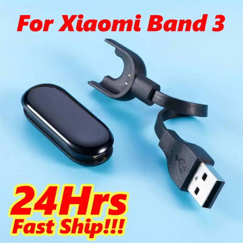 RYRA Desktop Charger For Xiaomi Mi Band 3 Charger Replacement USB Charging Cable Adapter For Xiaomi Miband 3 Smart Bracelet 15cm