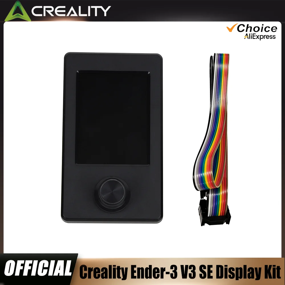 Creality Original Ender-3 V3 SE Display Kit 3.2 Inch_Knob_320×240_Color Screen Compatible for Ender-3 V3 SE 3D Printer Parts