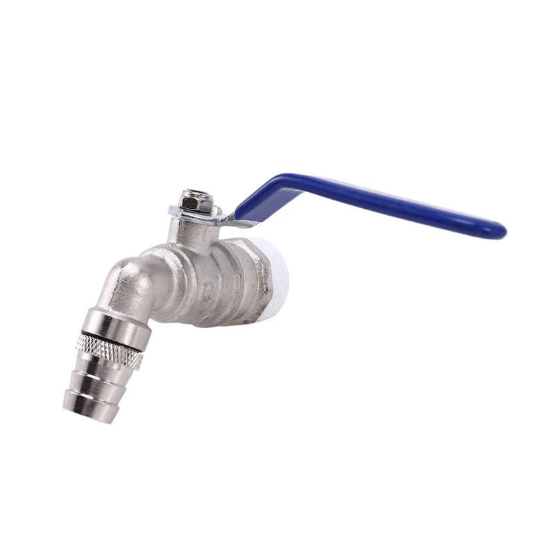 IBC Ball Outlet Tap Tank 3/4 Inch Food Grade Drain Adapter 1000L Tank Rainwater Container Brass Hose Faucet Valve