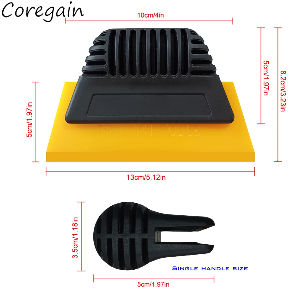 Soft Silicone Automobiles Windshield Window Glass Water Drying Blade Wiper Cleaning Scraper Tool Car Washing Tools Rubber Blades