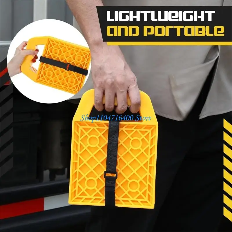 

y1gd 4 единицы Рекреационный автомобиль Journeyer Регулятор препятствий Прочный ребристый план Удобная ручка для транспортировки