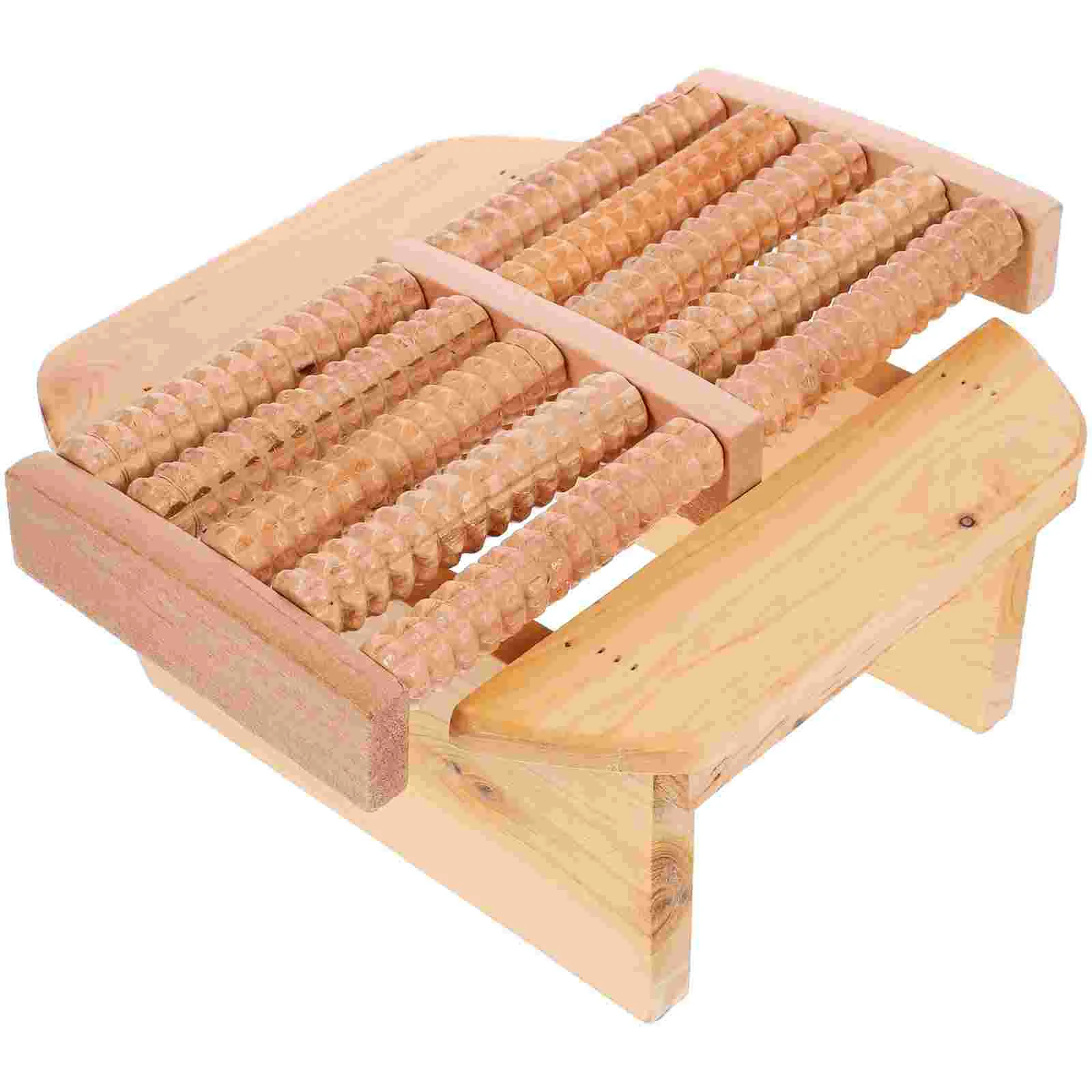 

Footrest Massage Roller Bath Sauna Multipurpose Wood Home Foot Non Stool Bedroom Step Stool bath leg rest sauna