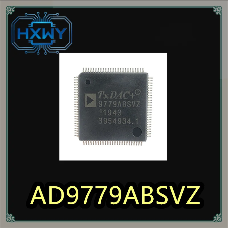 (2/5 pcs) AD9779ABSVZ  9779ABSVZ  TQFP100 package  Brand new genuine original  IC chip  Best-selling model  Fast dispatch