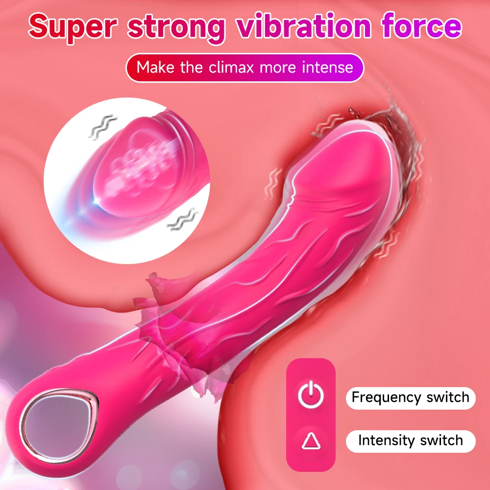 Powerful Dildo Vibrator 10 Modes Clitoris Stimulator G Spot Vagina Massager Female Big Dick Sex Toys Adults Products Couples