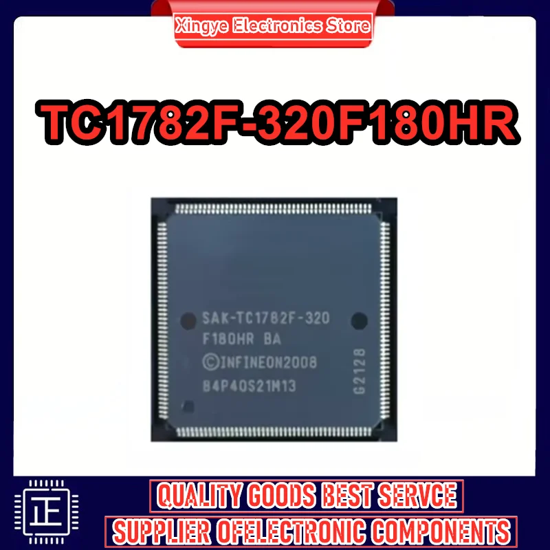 

Новый оригинальный чипсет SAK-TC1782F-320F180HR SAK-TC1782F K-TC1782F-320 F180HR BA QFP176 32-битный IC-чипсет в наличии