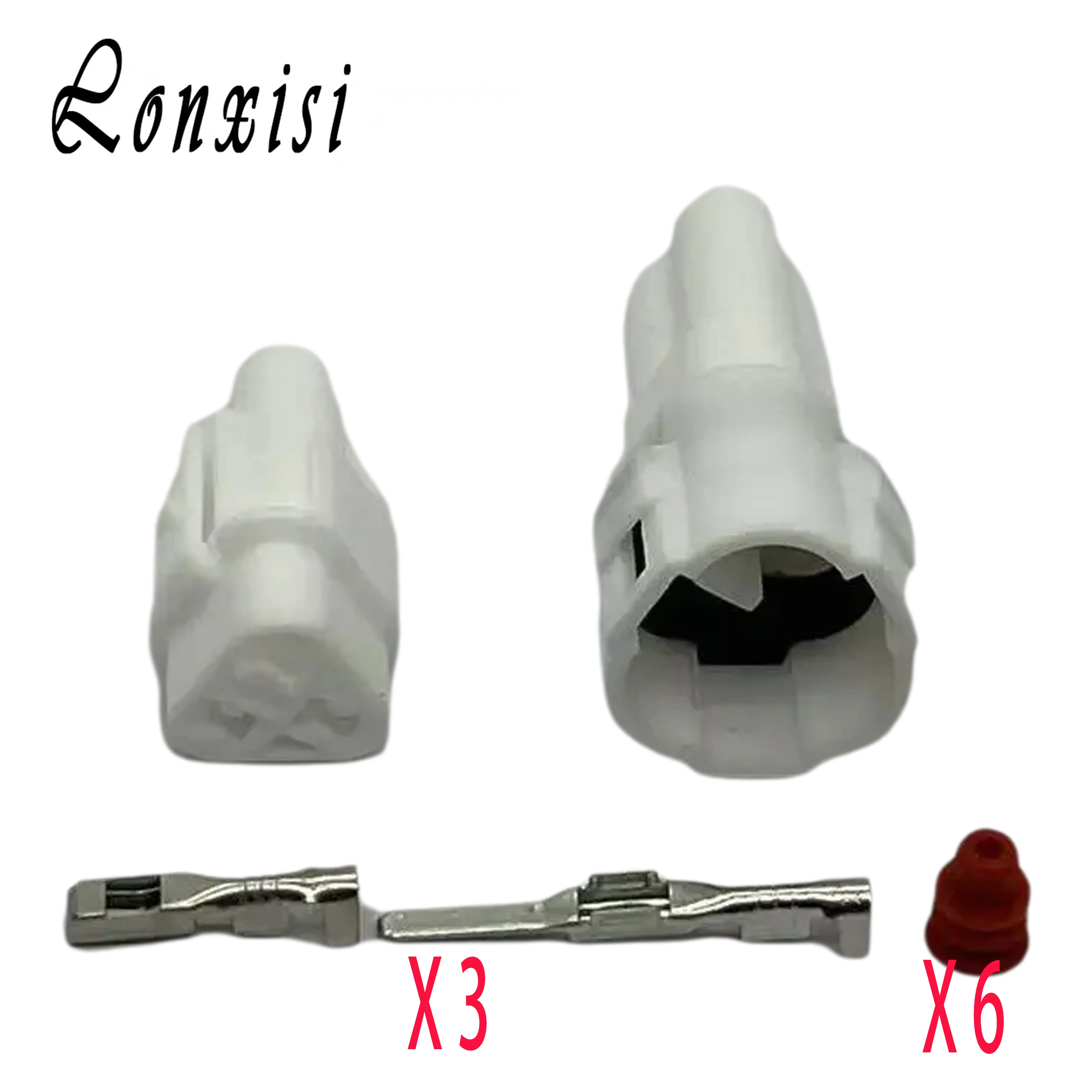 

1/5 Sets 3 Pin 2.2mm Series 6187-3231 6180-3241 MT Sealed Sumitomo Automotive Connector Male Female Plug For Yamaha