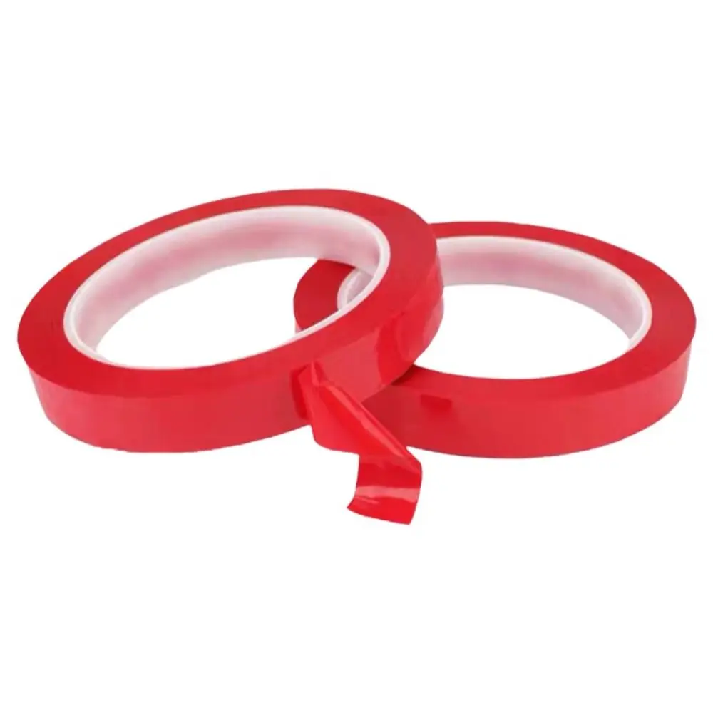 Heat Resist 3/5/8/10mm Width Marking Tape 66 Meters Red Adhesive Coded Tape Whiteboard Tape