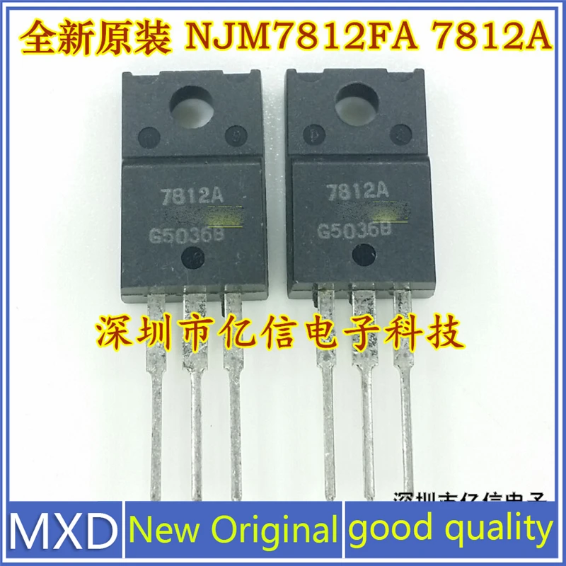 5Pcs/Lot New Original Inlet three-end Surge Tube NJM7812FA 7812A Good Quality In Stock