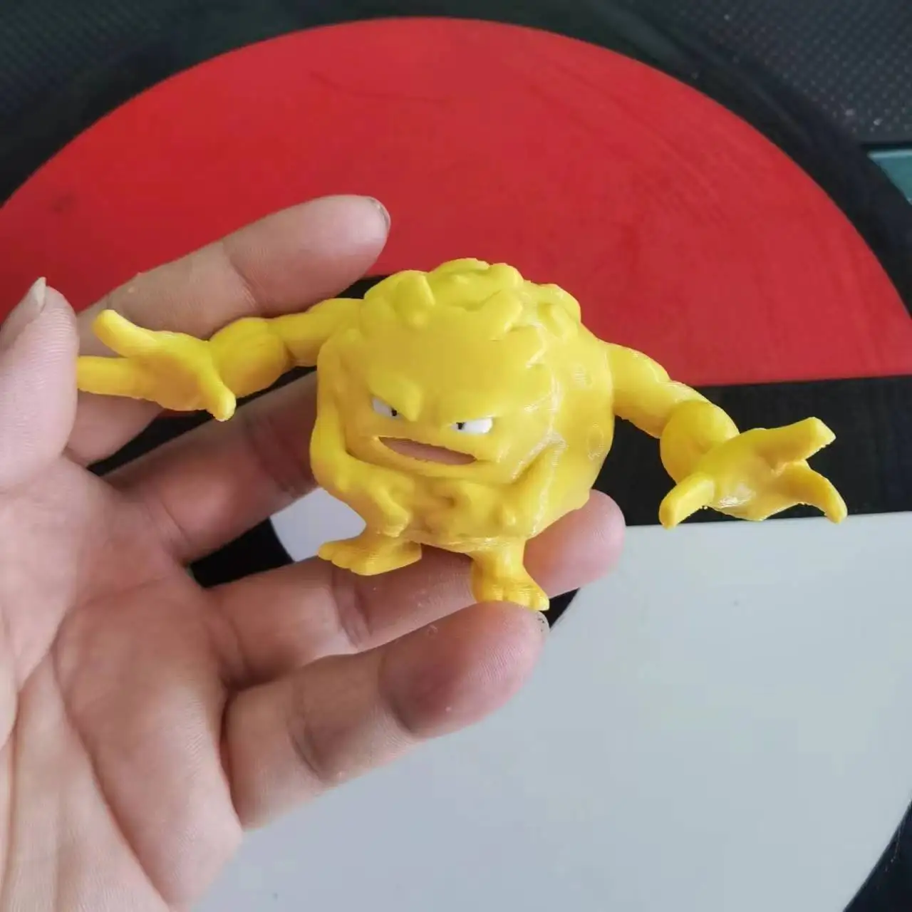 Hot Anime Graveler Golem Geodude Action Figure Proportion World 1:20 Diy 3d Printing Kawaii Character Collection Model Kids Toy
