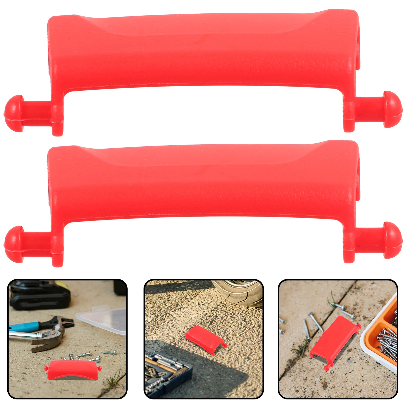 

4pcs Tour Pack Trunk Latch Motorbike Pak Latch Replacement Part Durable Plastic Easy Installation Shock Absorption Spacious