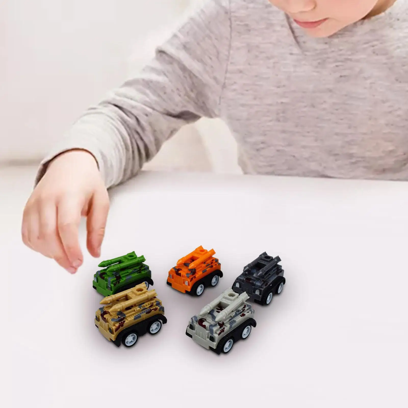 Engineering Vehicle Friction Powered Car Educational Toys Inertial Car Toy for