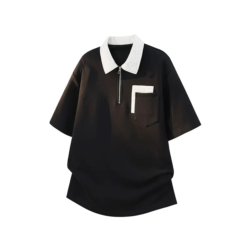 Fashion T-Shirt Summer Men's Streetwear Casual Short Sleeve Blouse Streetdress Hombre Male Clothing Camisa Men's T-Shirts Tees