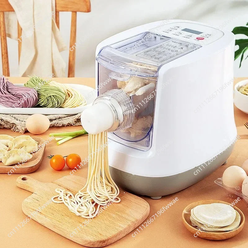 220V/ 110V Electric Automatic Noodle Maker Machine Multifunction Pasta Maker Dough Roller Dumpling Sk-in Machine Various Shapes