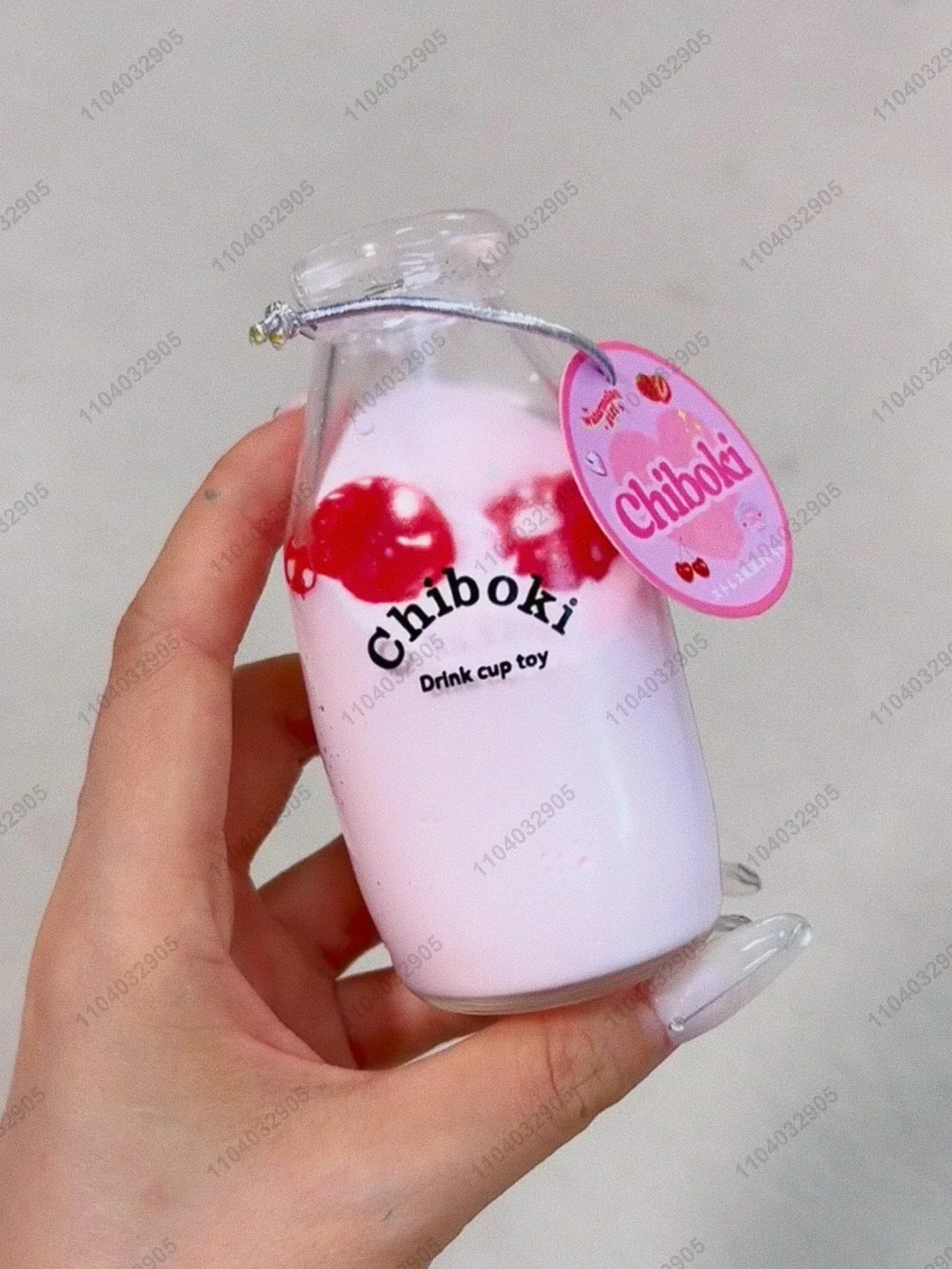 Handmade Stress Ball Squishy Milk Beverage Bottle Ball Squishy Mochi Toy Squeeze Ball Stress Relieve Hand Relax Toy Gift