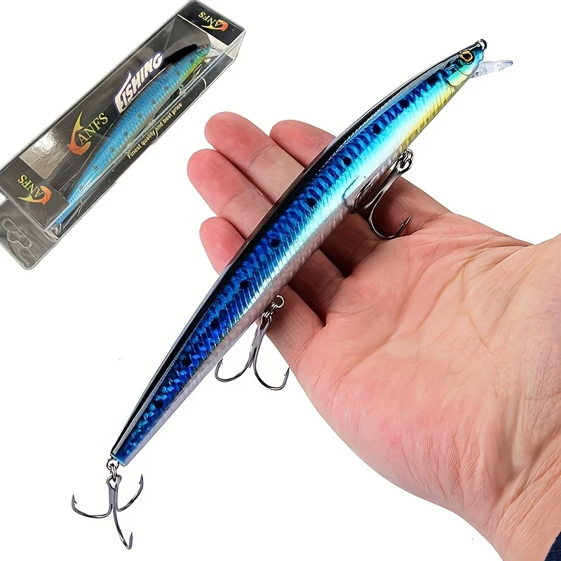 1 Stck groer bionischer Minnow-Kder, knstlicher Kder, 180 mm/24 g,  Halbwasser-Angelkder, Angelgert  perfekt zum Fangen groer Fischer -  AliExpress 18