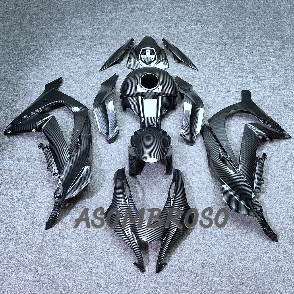 Silver Injection Mold Fairings for Kawasaki ZX10R ZX 10R 2016 2017 2018 2019 2020  Body Kits ZX-10R 16 17 18 19 20 Bodywork