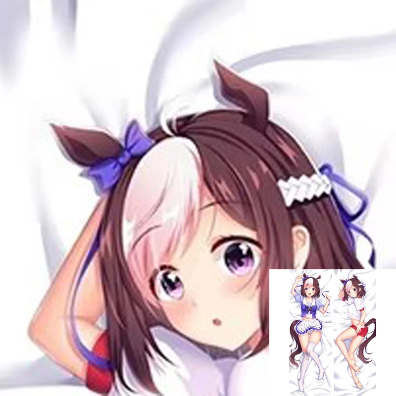 

Dakimakura Anime Pillow Cover Seductive Giant Breasts Double Sided Print 2Way Cushion Bedding