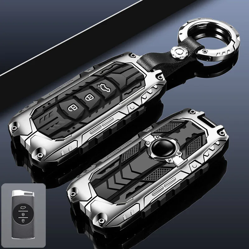 

Zinc Alloy Car Remote Key Case Cover Shell Fob For Chery Tiggo 4 5X 7 Pro 8 Exeed Txl Tx Lx Car Key Chain Accessories
