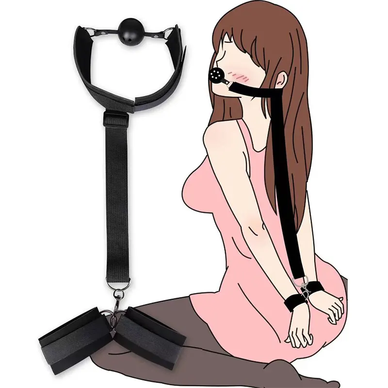 ألعاب تقييد الجنس BDSM قابلة للتعديل ، لعبة مثيرة ، سدادات إباحية ، كمامات الفم ، الأصفاد العكسي ، المنتجات الجنسية