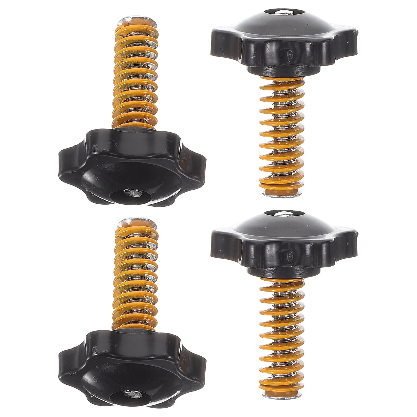 

Комплект деталей для платформы с подогревом 3D-принтера: пружины и винты для выравнивания, алюминиевые улучшенные гайки и винты для самостоятельной сборки 3D-принтера