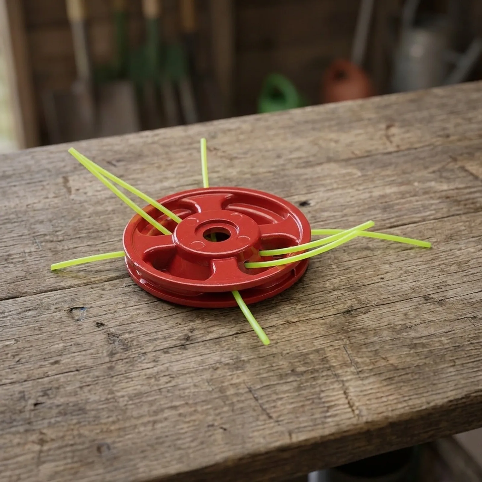 Garden Tools Aluminum Trimmer Head Brush Cutter Boosts Working Efficiency Optimal Cutting Results Stable Performance