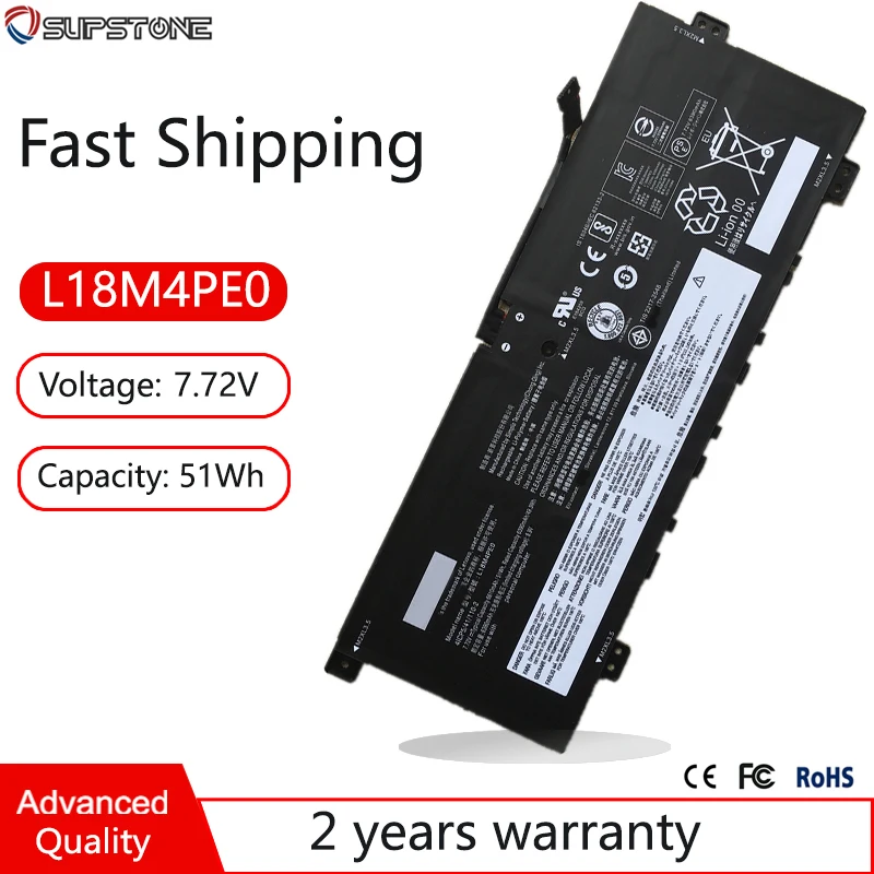 

Аккумулятор L18C4PE0 L18L4PE0 L18M4PE0 для ноутбука Lenovo Yoga C740-14IML-81TC SB10W67235 SB10W67368 5B10U40209 5B10W67296 5B10W67185