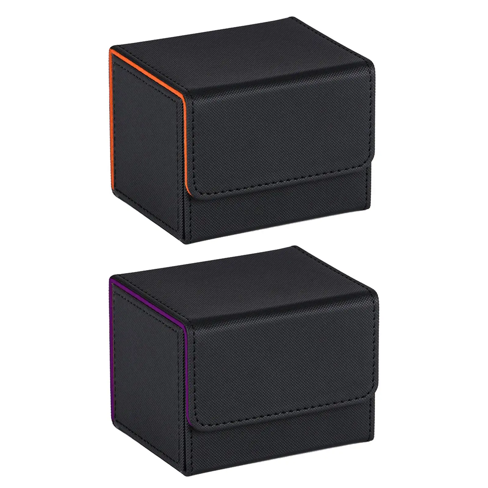 

Trading Card Deck Box Holder MTG Card Organizer Storage Collectible Game Card Cases Protectors Container Card Case Protectors